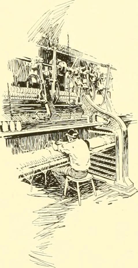 An illustration from The romance of lace, its historical background, its present manufacture, its varieties and uses, 1920, leaf 27