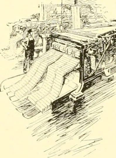 An illustration from The romance of lace, its historical background, its present manufacture, its varieties and uses, 1920, leaf 29