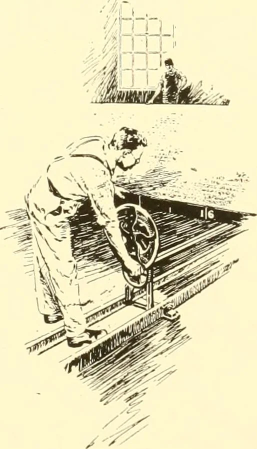 An illustration from The romance of lace, its historical background, its present manufacture, its varieties and uses, 1920, leaf 32