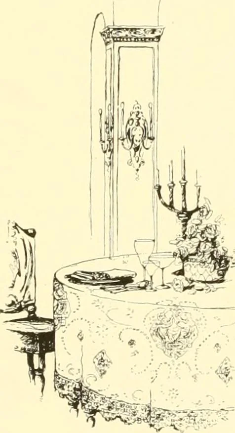 An illustration from The romance of lace, its historical background, its present manufacture, its varieties and uses, 1920, leaf 45
