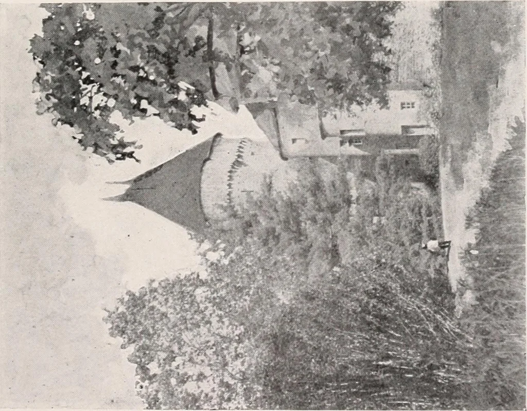 An illustration from Romance of the renaissance châteaux, 1907, leaf 102