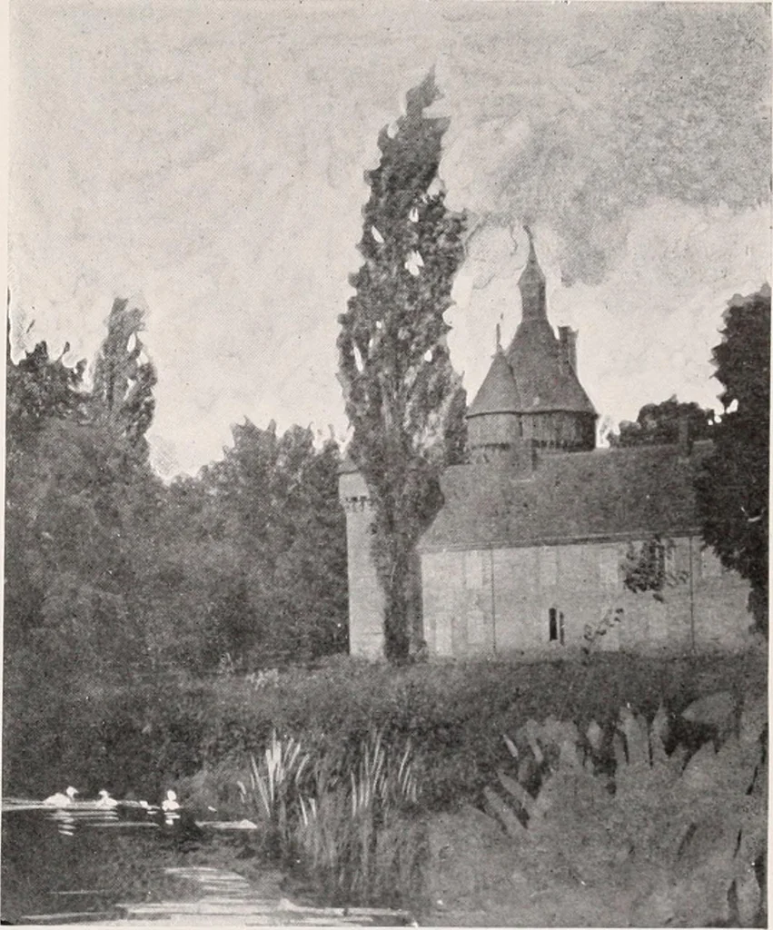 An illustration from Romance of the renaissance châteaux, 1907, leaf 102