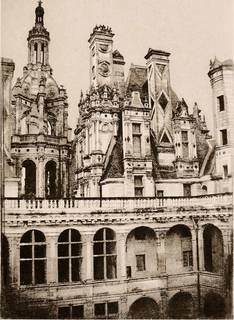 An illustration from Romance of the renaissance châteaux, 1907, leaf 206