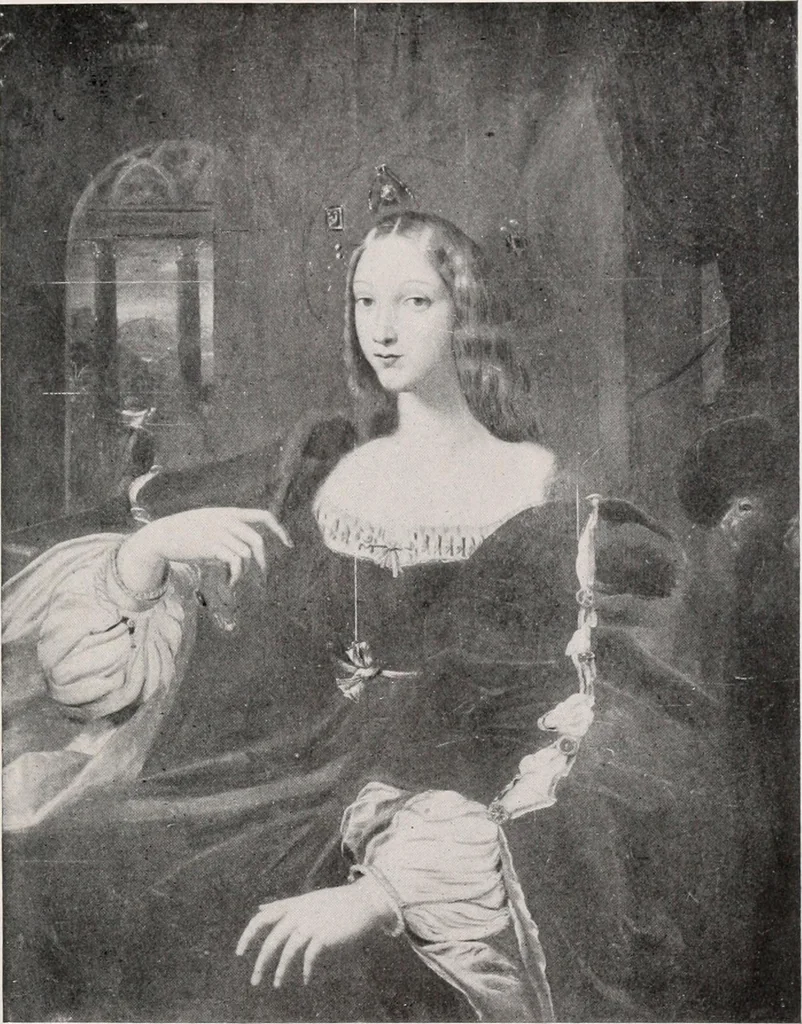 An illustration from Romance of the renaissance châteaux, 1907, leaf 210