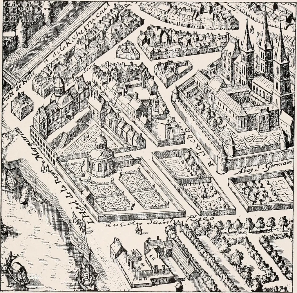 An illustration from Romance of the renaissance châteaux, 1907, leaf 486