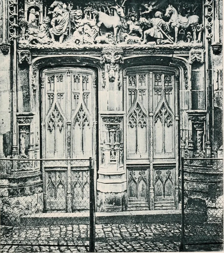 An illustration from Romance of the renaissance châteaux, 1907, leaf 86
