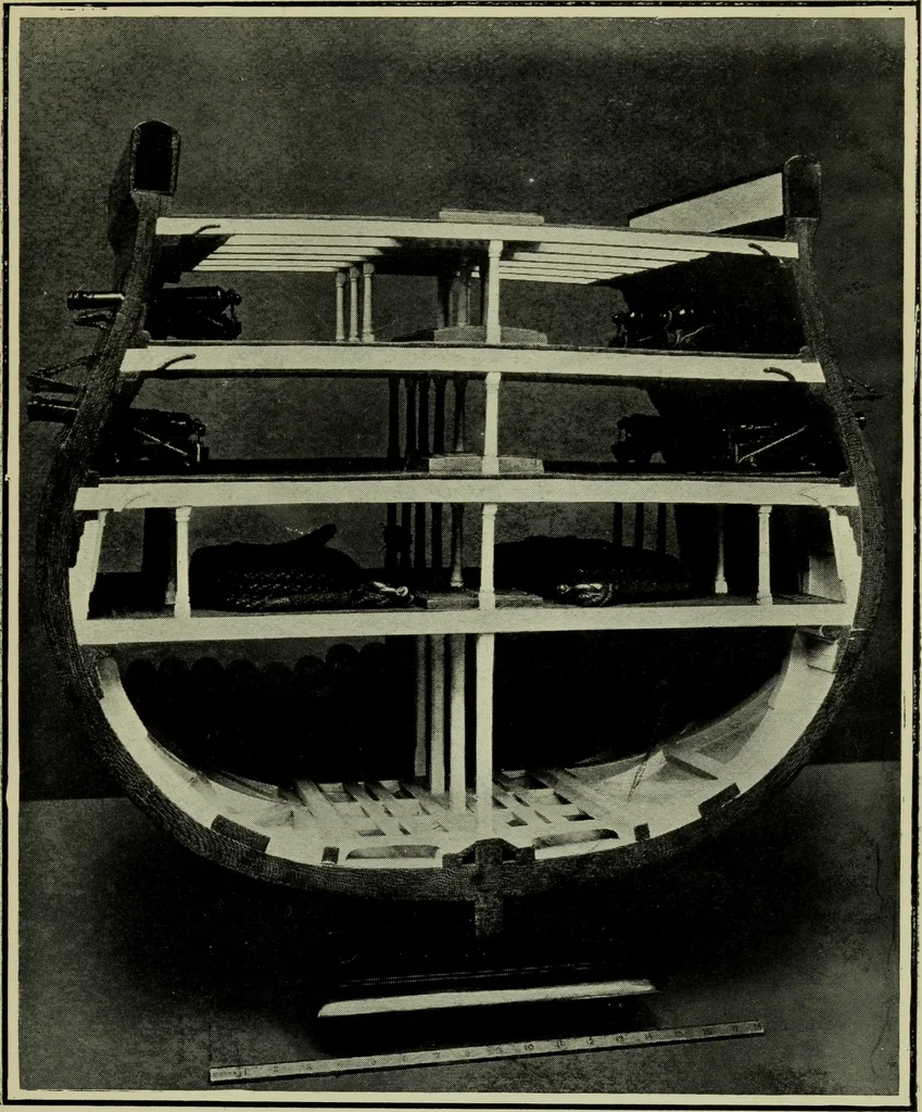 An illustration from The romance of the ship; the story of her origin and evolution, 1911, leaf 132