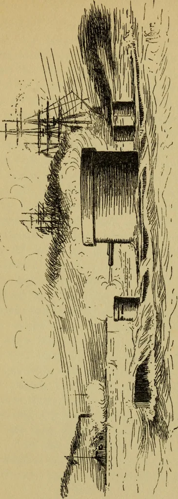 An illustration from The romance of the ship; the story of her origin and evolution, 1911, leaf 178
