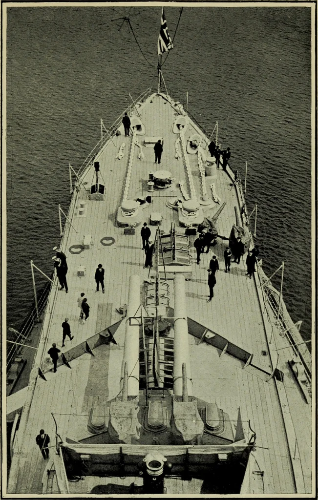 An illustration from The romance of the ship; the story of her origin and evolution, 1911, leaf 262