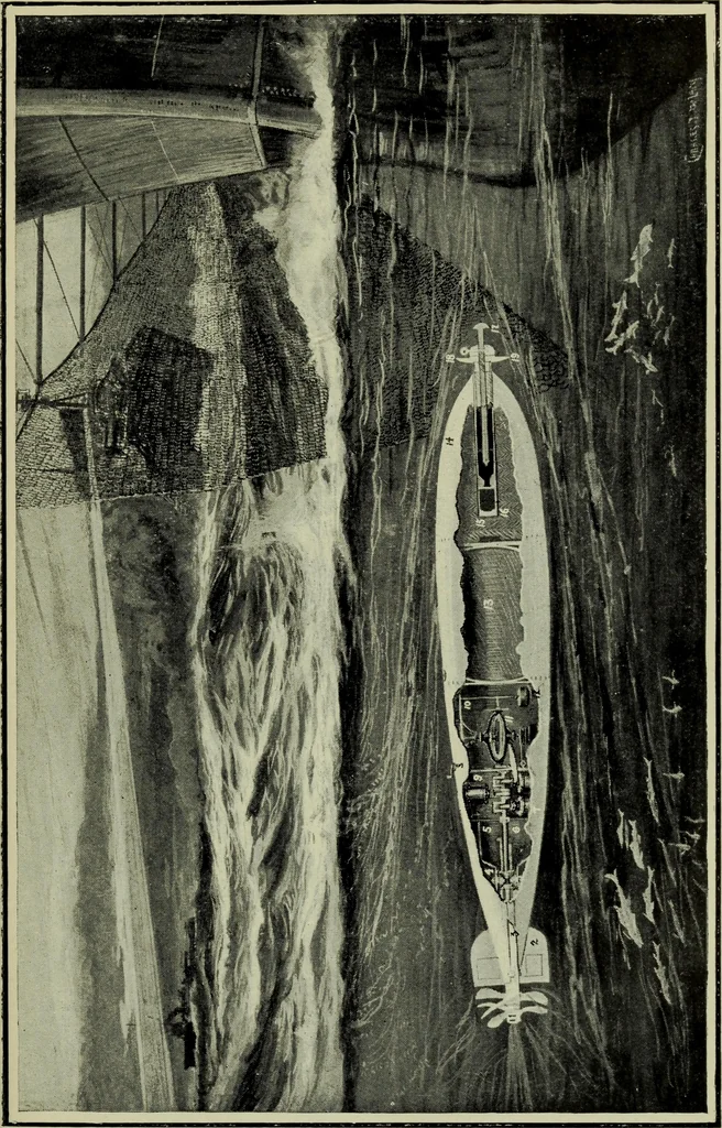 An illustration from The romance of the ship; the story of her origin and evolution, 1911, leaf 286