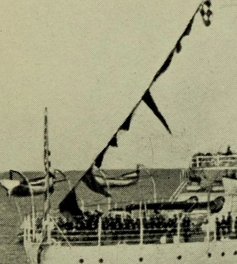 An illustration from The romance of the ship; the story of her origin and evolution, 1911, leaf 302