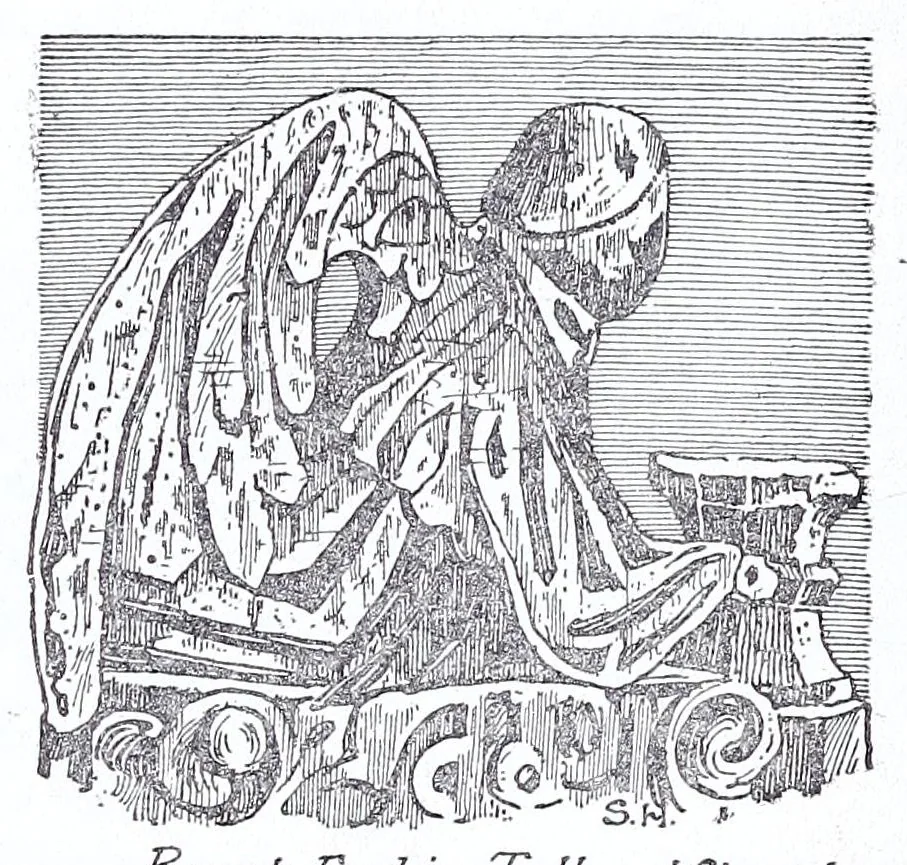 An illustration from The romance of symbolism and its relation to church ornament and architecture, 1909, leaf 132