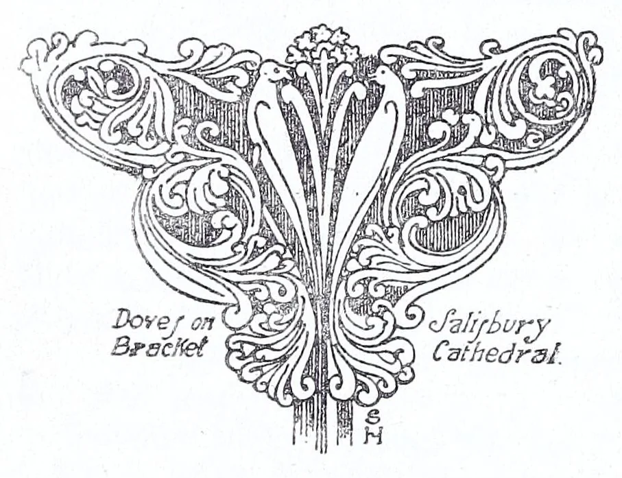 An illustration from The romance of symbolism and its relation to church ornament and architecture, 1909, leaf 200