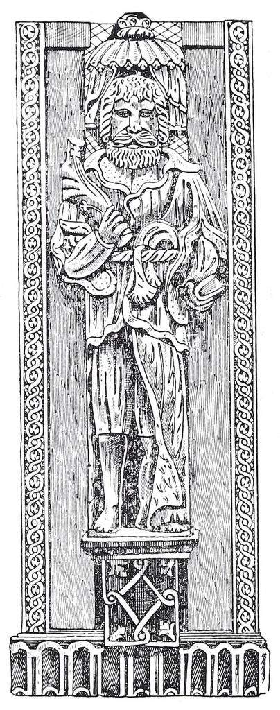 An illustration from The romance of symbolism and its relation to church ornament and architecture, 1909, leaf 240