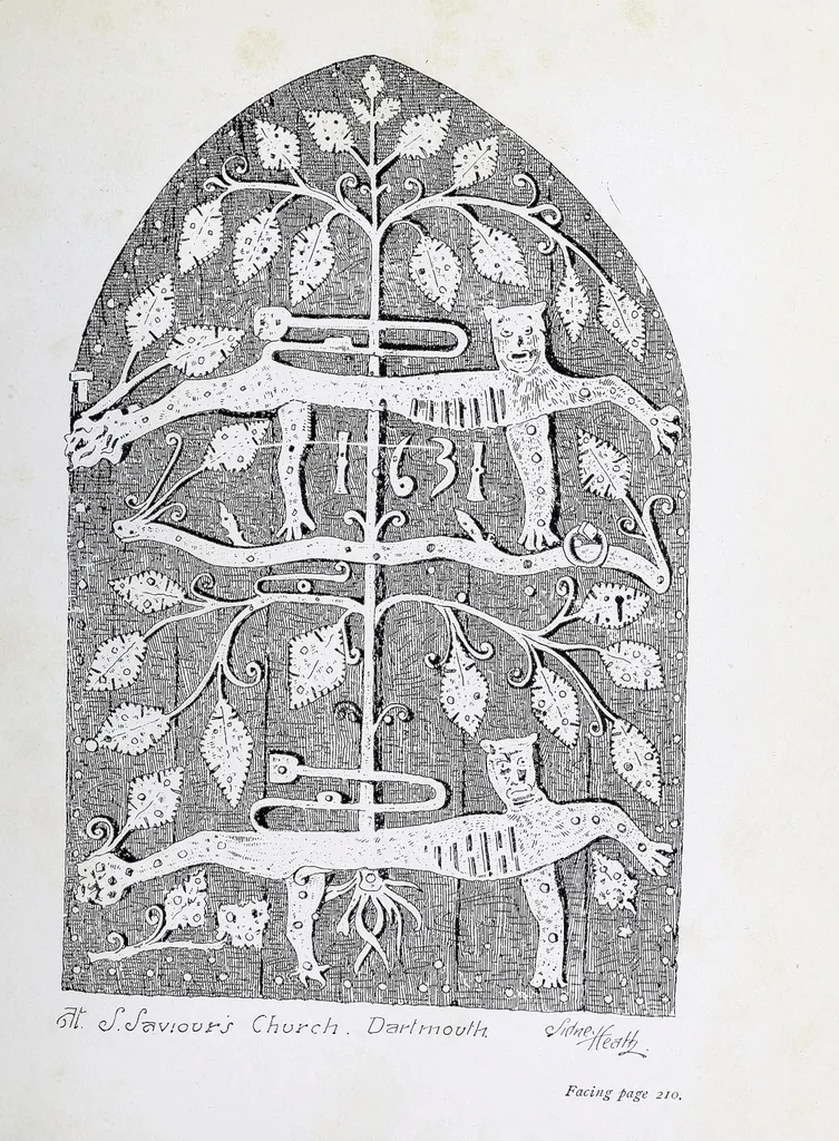 An illustration from The romance of symbolism and its relation to church ornament and architecture, 1909, leaf 263