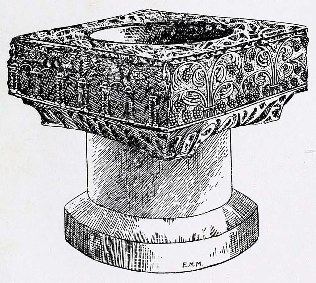 An illustration from The romance of symbolism and its relation to church ornament and architecture, 1909, leaf 99