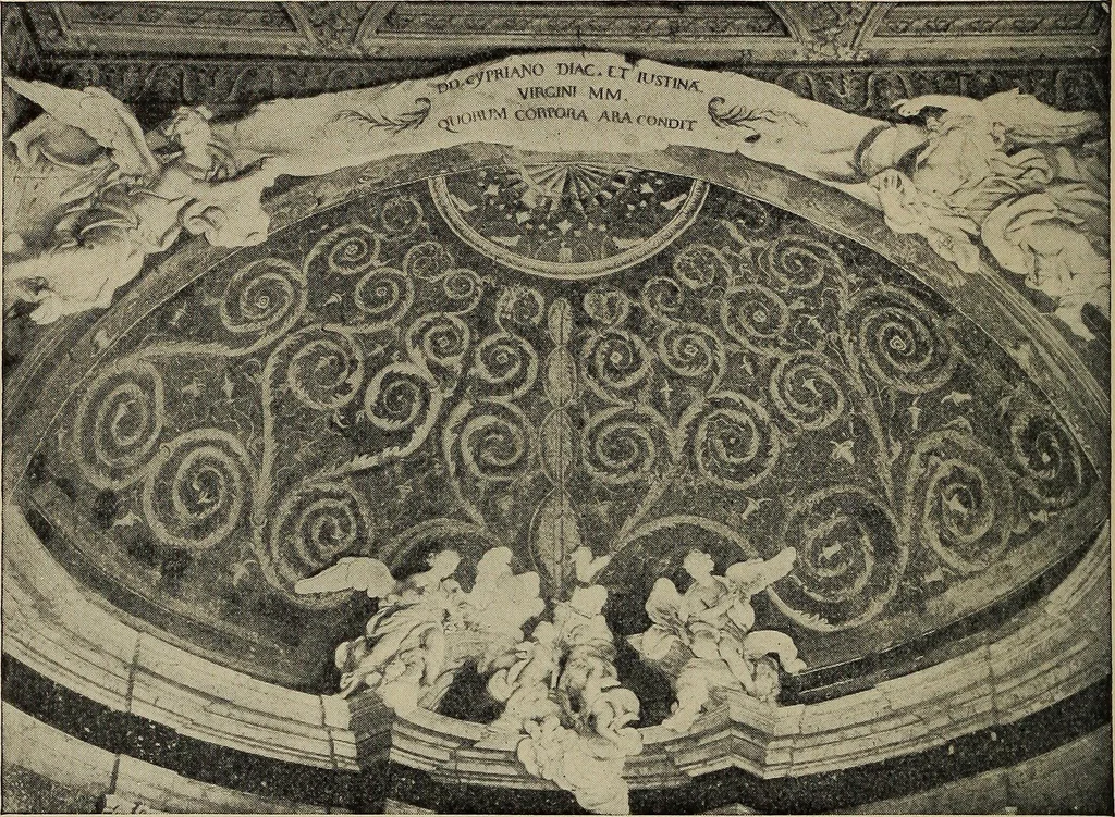 An illustration from Roman church mosaics of the first nine centuries, 1906, leaf 29