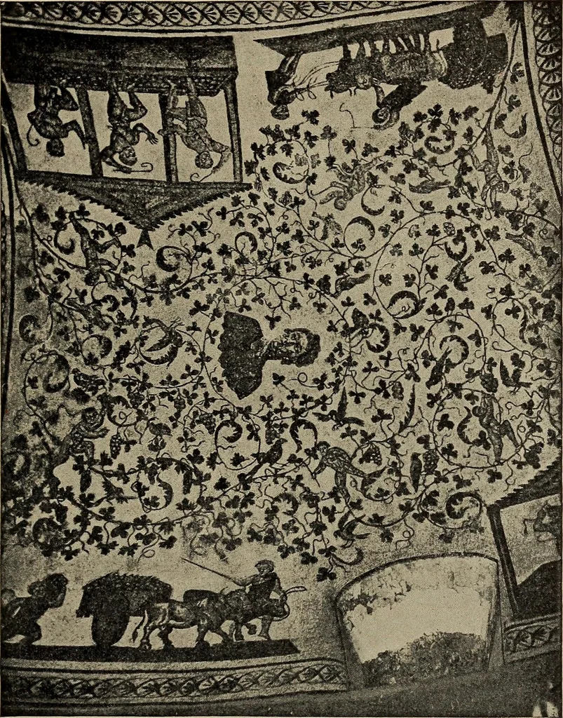 An illustration from Roman church mosaics of the first nine centuries, 1906, leaf 32