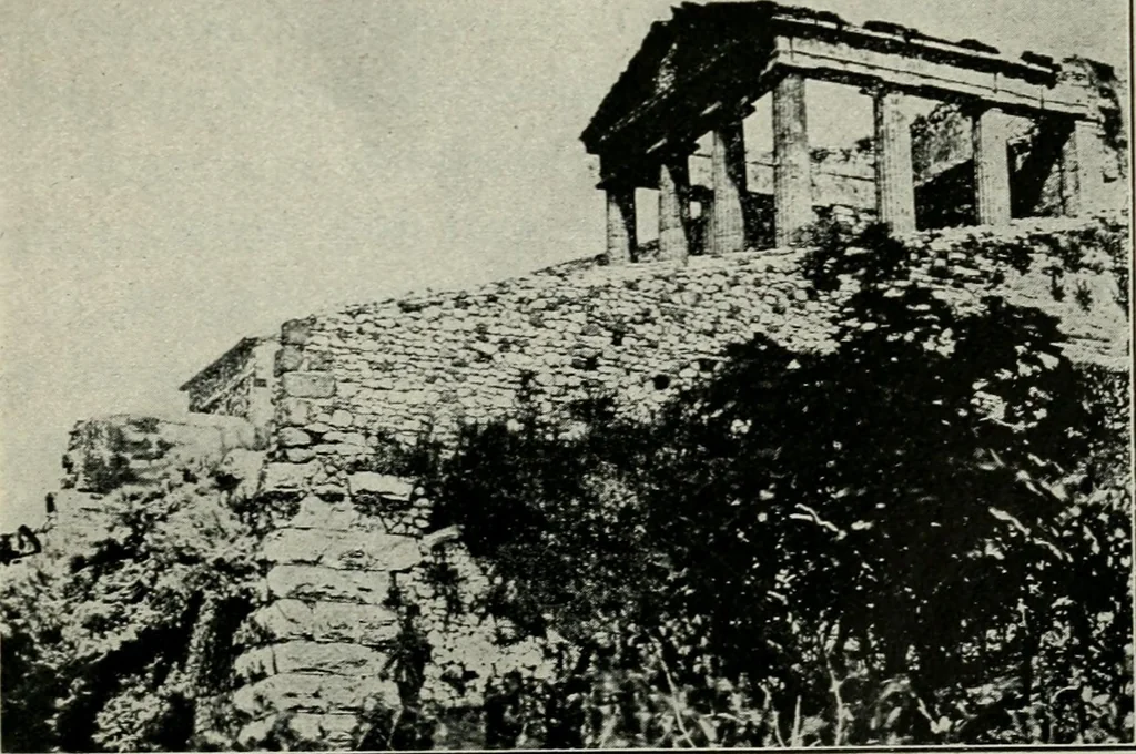 An illustration from Roman cities in Italy and Dalmatia, 1910, leaf 132