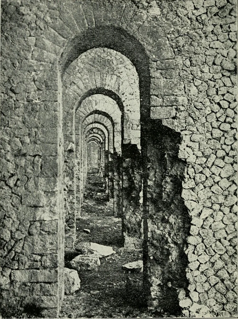 An illustration from Roman cities in Italy and Dalmatia, 1910, leaf 145