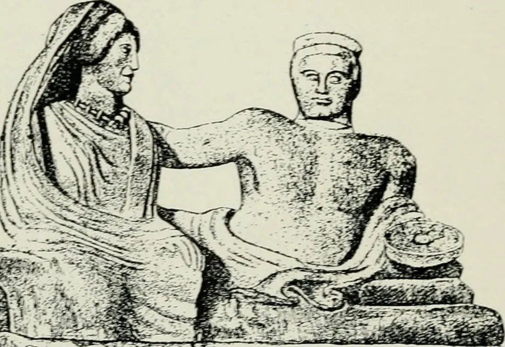 An illustration from Roman cities in Italy and Dalmatia, 1910, leaf 153