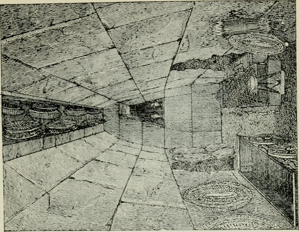 An illustration from Roman cities in Italy and Dalmatia, 1910, leaf 158