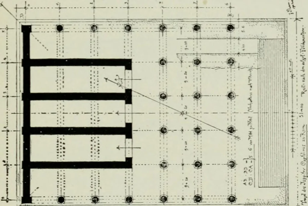 An illustration from Roman cities in Italy and Dalmatia, 1910, leaf 164