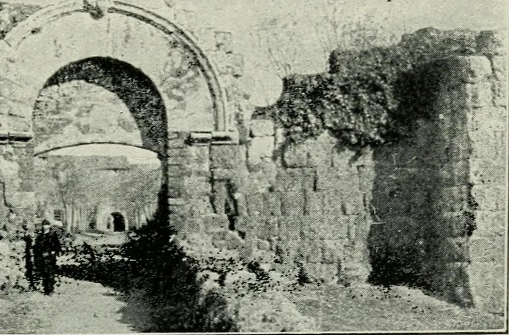An illustration from Roman cities in Italy and Dalmatia, 1910, leaf 220