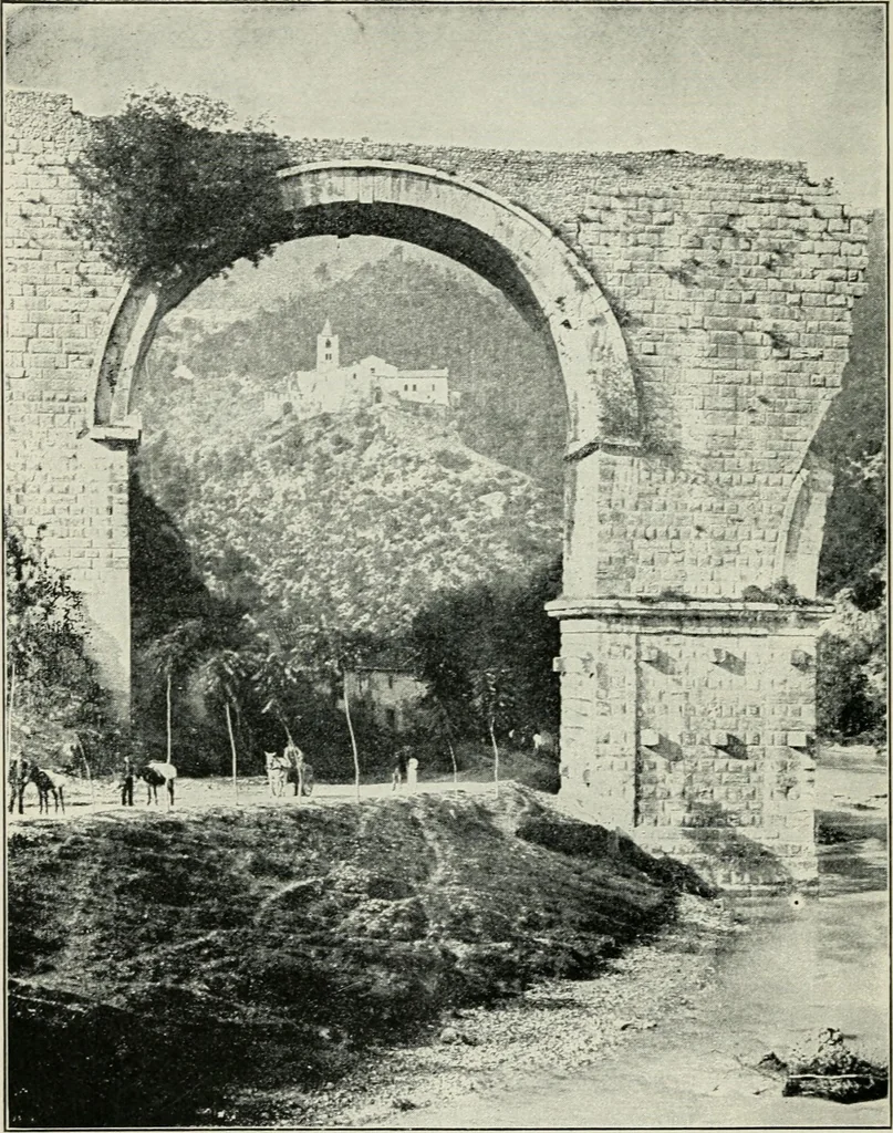 An illustration from Roman cities in Italy and Dalmatia, 1910, leaf 227