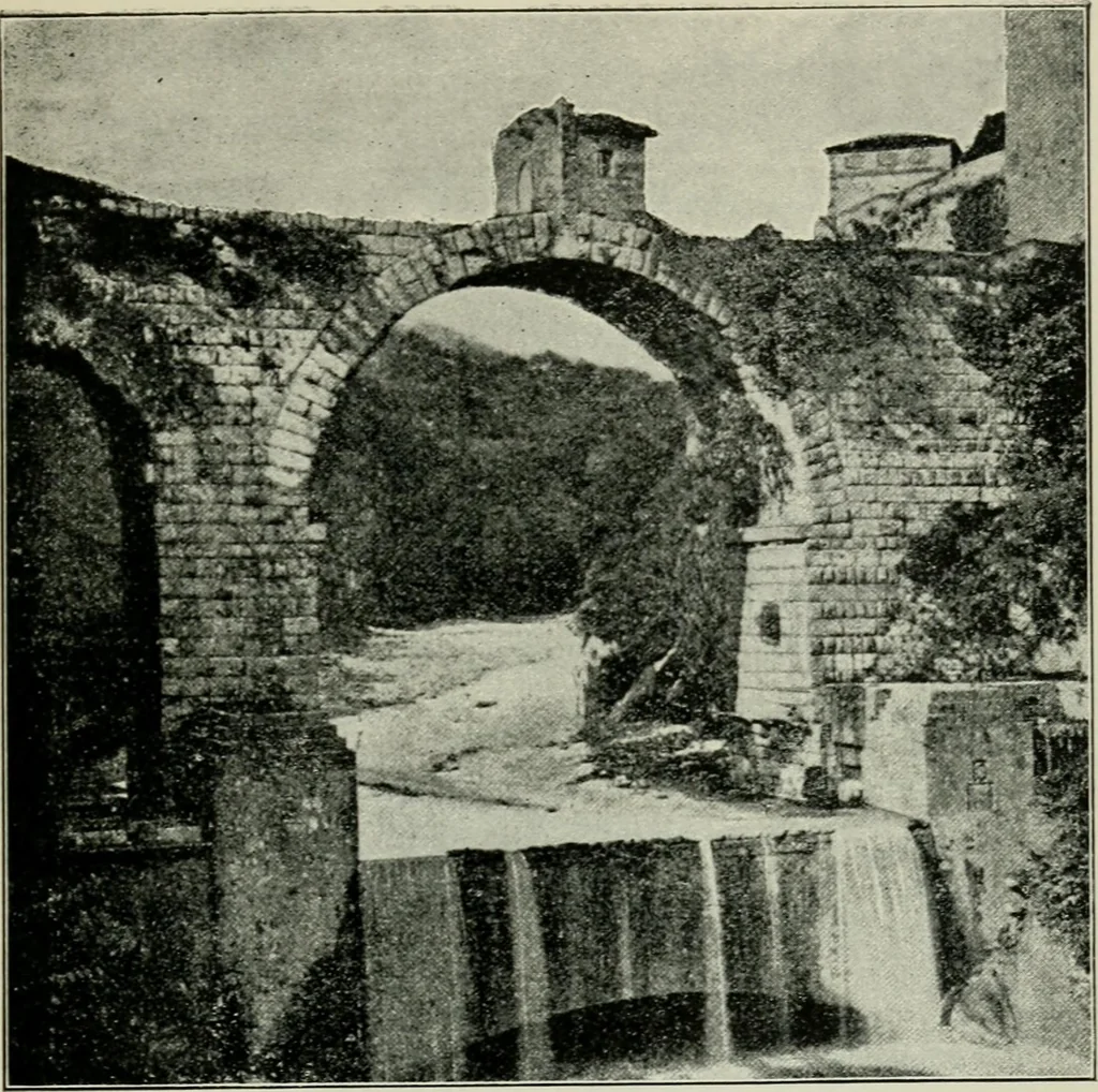 An illustration from Roman cities in Italy and Dalmatia, 1910, leaf 256