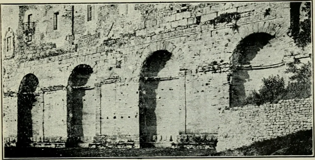 An illustration from Roman cities in Italy and Dalmatia, 1910, leaf 260