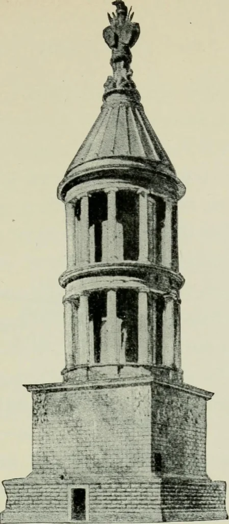 An illustration from Roman cities in Italy and Dalmatia, 1910, leaf 280