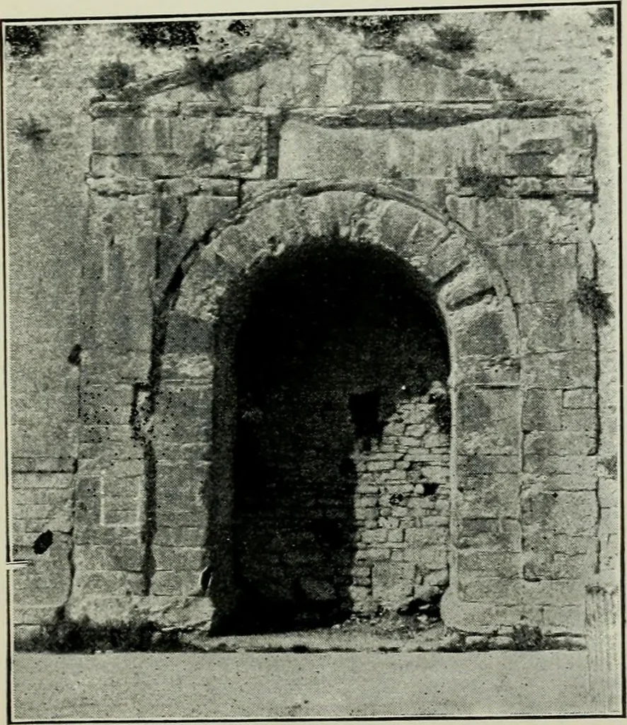 An illustration from Roman cities in Italy and Dalmatia, 1910, leaf 280