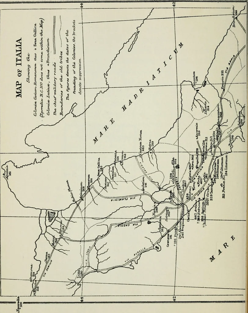 An illustration from Roman cities in Italy and Dalmatia, 1910, leaf 31