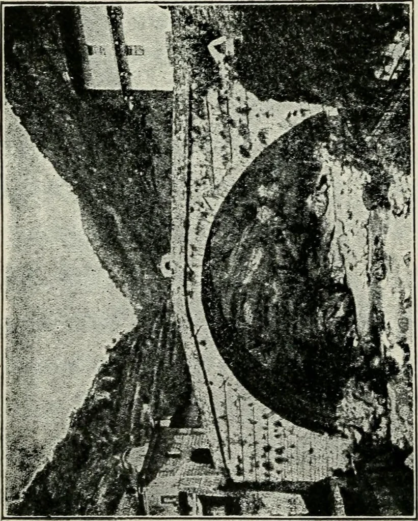 An illustration from Roman cities in Italy and Dalmatia, 1910, leaf 349