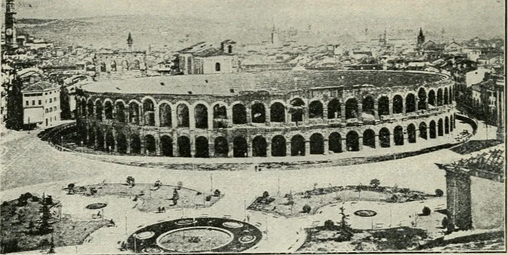 An illustration from Roman cities in Italy and Dalmatia, 1910, leaf 369