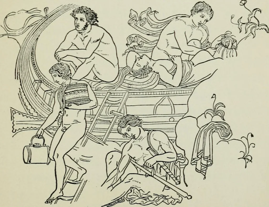 An illustration from Roman cities in Italy and Dalmatia, 1910, leaf 40