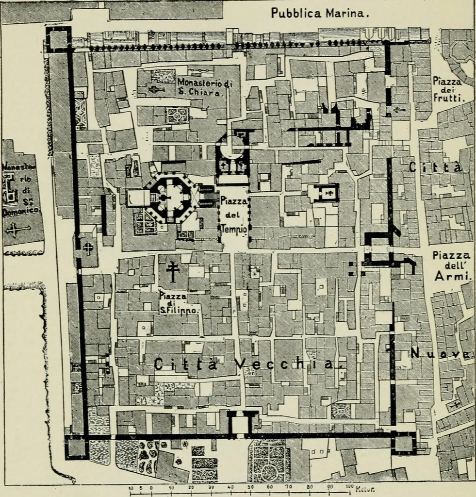An illustration from Roman cities in Italy and Dalmatia, 1910, leaf 433