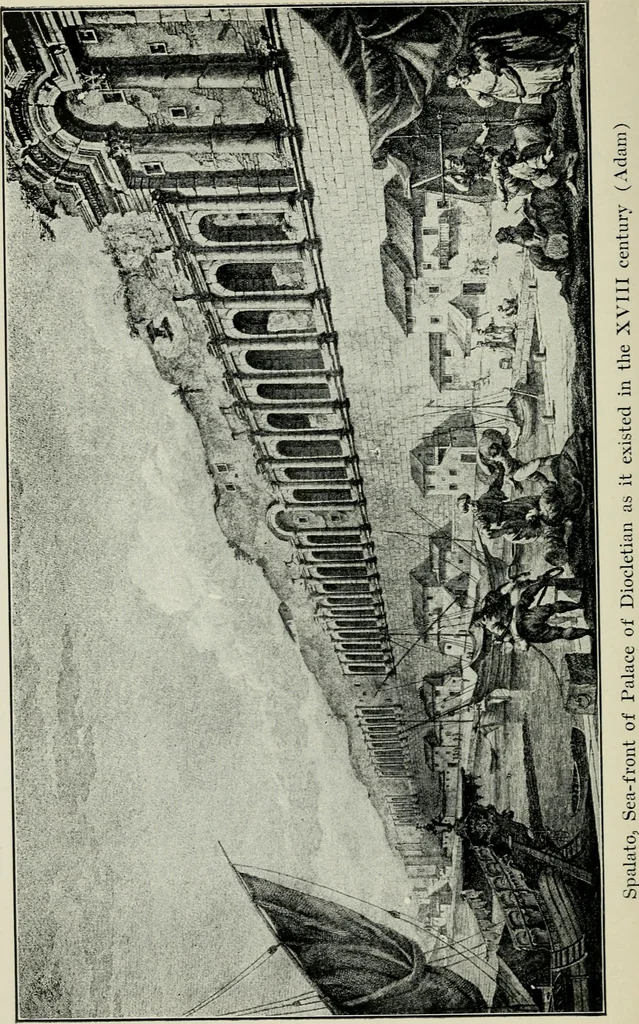 An illustration from Roman cities in Italy and Dalmatia, 1910, leaf 441