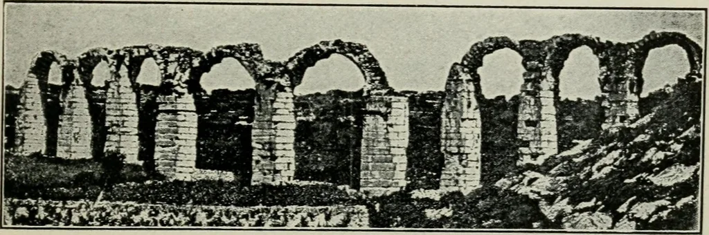 An illustration from Roman cities in Italy and Dalmatia, 1910, leaf 452
