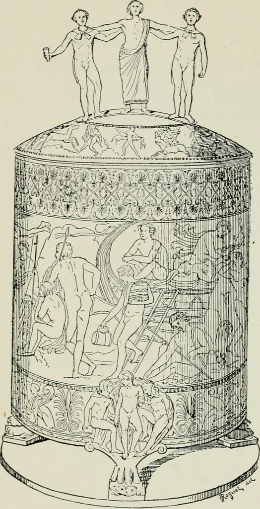 An illustration from Roman cities in Italy and Dalmatia, 1910, leaf 51
