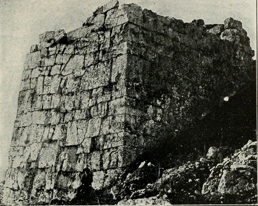 An illustration from Roman cities in Italy and Dalmatia, 1910, leaf 132