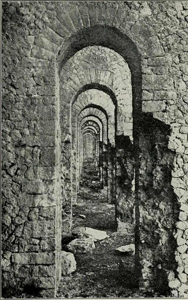 An illustration from Roman cities in Italy and Dalmatia, 1910, leaf 145