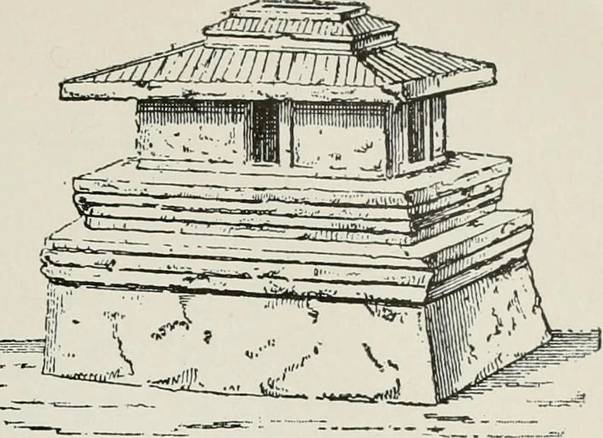 An illustration from Roman cities in Italy and Dalmatia, 1910, leaf 188