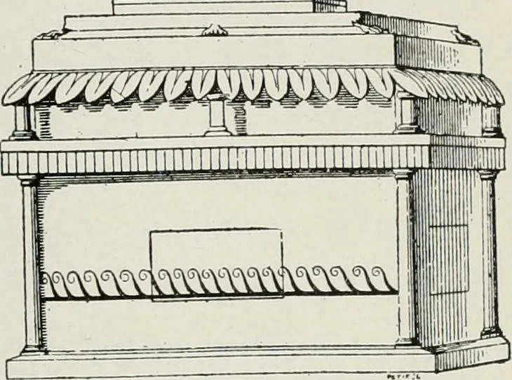 An illustration from Roman cities in Italy and Dalmatia, 1910, leaf 188