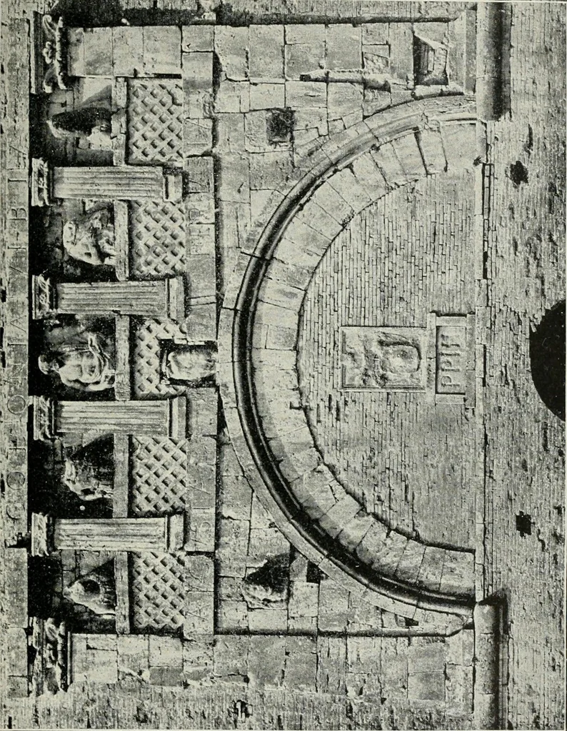 An illustration from Roman cities in Italy and Dalmatia, 1910, leaf 214