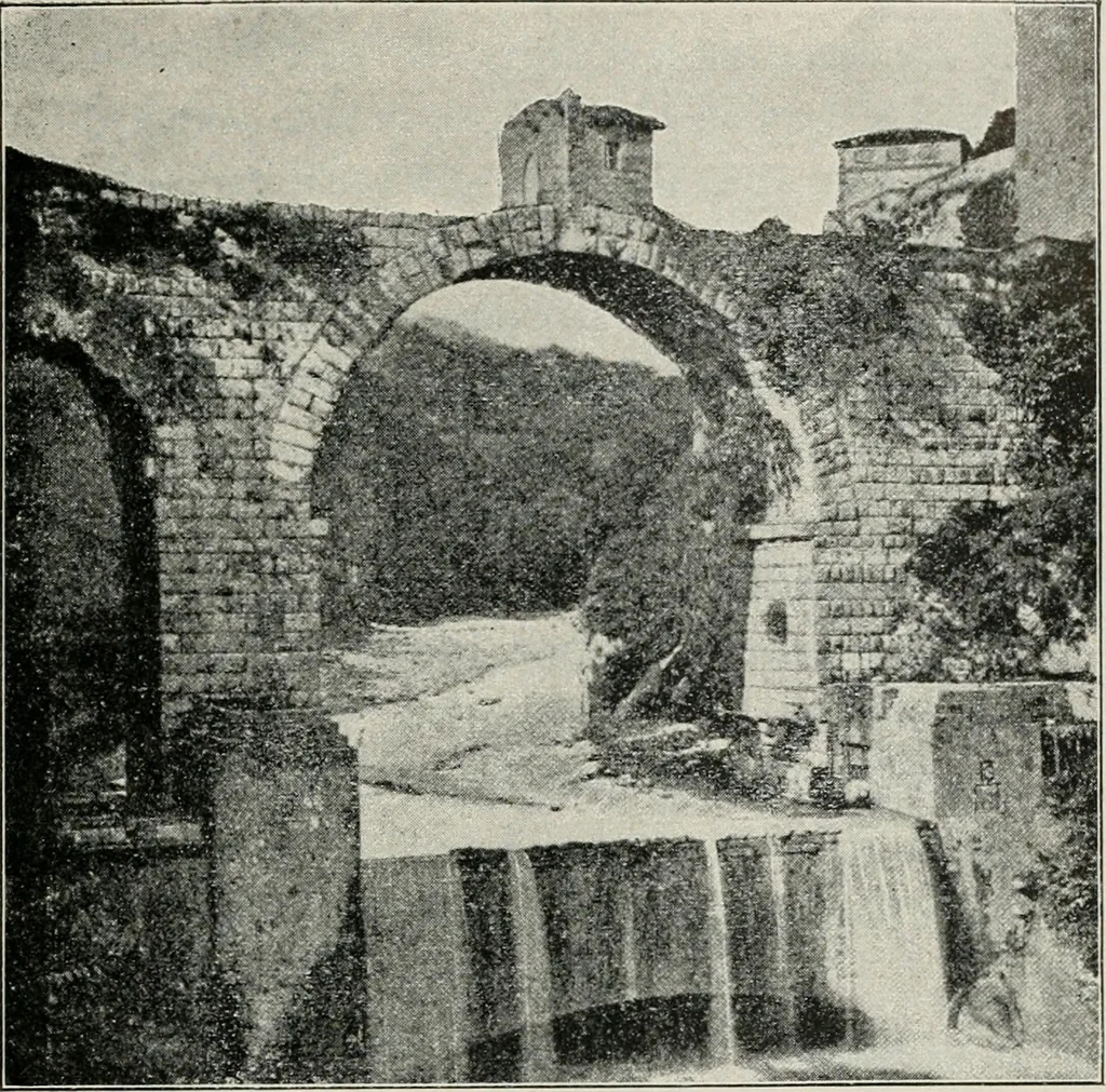 An illustration from Roman cities in Italy and Dalmatia, 1910, leaf 256