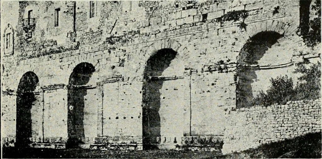 An illustration from Roman cities in Italy and Dalmatia, 1910, leaf 260