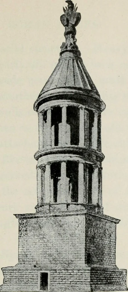 An illustration from Roman cities in Italy and Dalmatia, 1910, leaf 280