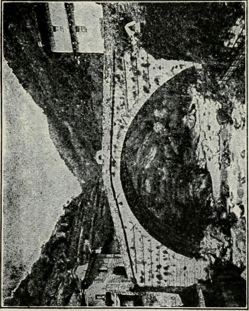 An illustration from Roman cities in Italy and Dalmatia, 1910, leaf 349